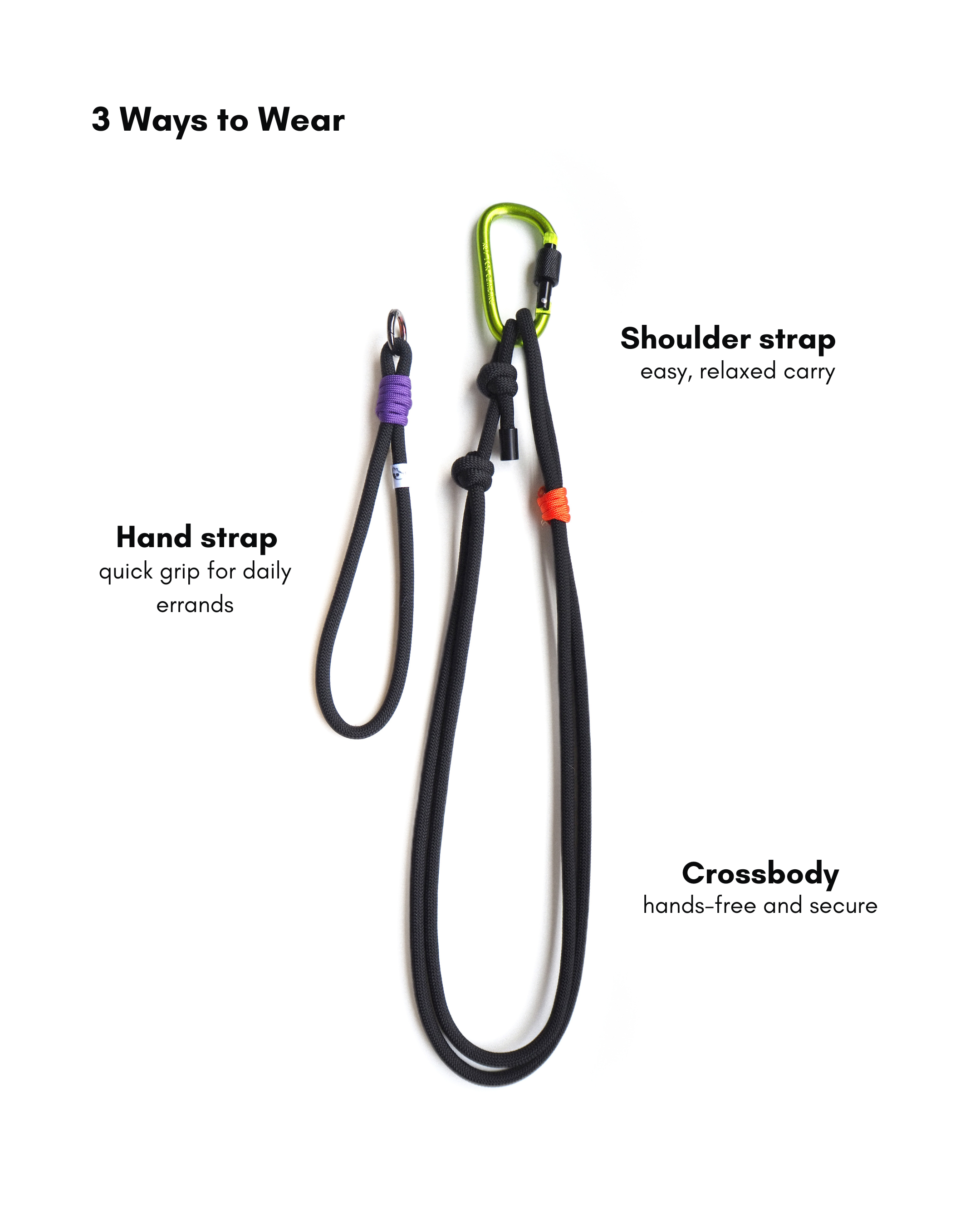 Body Strap Bold in Black